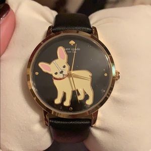 Kate Spade French Bulldog Watch